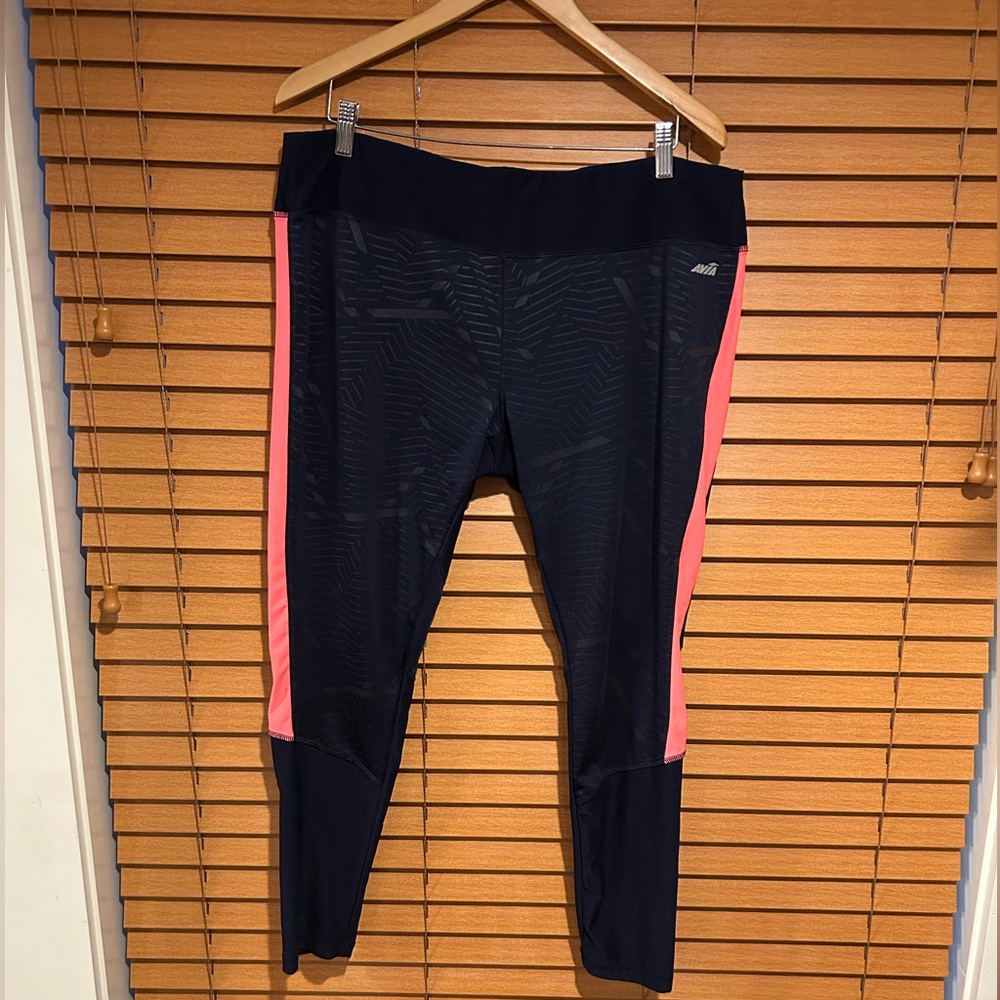 Avia Dark Blue Athletic Leggings